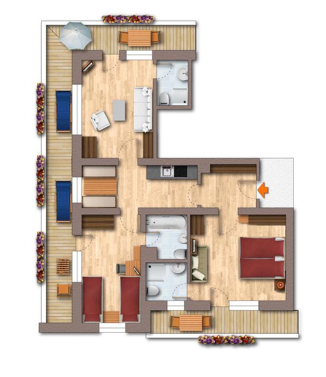 Apartmenthaus Katharina Mayrhofen Luaran gambar